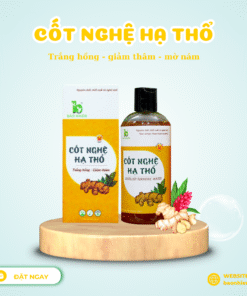 Cốt Nghệ Hạ Thổ Bảo Nhiên 330ml – Hỗ trợ làm sáng da, giảm thâm, dưỡng da mịn màng từ tinh chất nghệ thiên nhiên