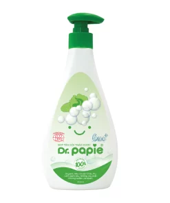 Bọt Tắm Gội Thảo Dược Dr.Papie 6m+ 300ml | Dịu Nhẹ Cho Bé, Chuẩn Organic Châu Âu, Không Cay Mắt