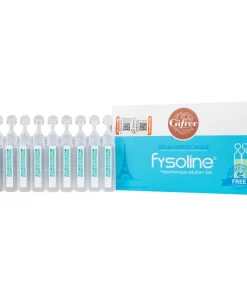 Nước Muối Ưu Trương Gifrer Fysioline Hypertonique 5ml Hộp 20 Ống – Giảm Nghẹt Mũi, Sổ Mũi Hiệu Quả