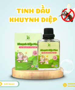 Tinh Dầu Khuynh Diệp Plus Bảo Nhiên 30ml – Giữ ấm cơ thể, hương dịu nhẹ, hỗ trợ xua muỗi an toàn cho bé và cả gia đình