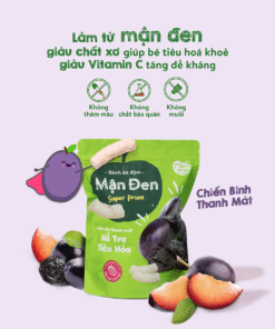 Bánh Ăn Dặm Mận Đen Mămmy – Giàu Chất Xơ, Vitamin C Tăng Đề Kháng, Hỗ Trợ Tiêu Hóa Khỏe Cho Bé