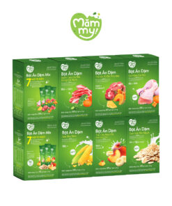 Bột Ăn Dặm Mămmy Cho Bé Từ 6 Tháng – Mịn Như Sữa Mẹ, Dễ Tiêu Hóa, Giàu Vitamin & Khoáng Chất – Nhiều Vị Lựa Chọn