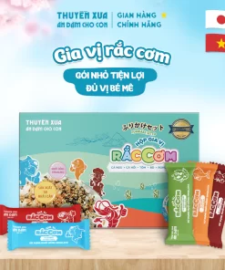 Gia Vị Rắc Cơm Thuyền Xưa – Set 5 Vị – Gói Nhỏ Tiện Lợi – Muối Hồng Himalaya – Sản Xuất Tại Nhật Bản