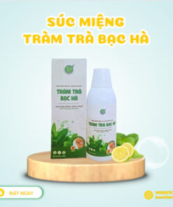 Nước Súc Miệng Tràm Trà Bạc Hà Bảo Nhiên 250ml – Sạch Khuẩn, Thơm Miệng, Ngừa Hôi Miệng Tự Nhiên