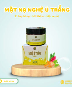 Mặt Nạ Nghệ Ủ Trắng 125g – Dưỡng Da Trắng Hồng, Mịn Mướt, Giúp Làm Sáng Da Tự Nhiên