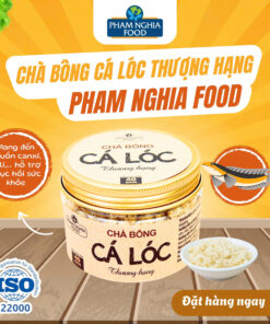Chà Bông Cá Lóc Thượng Hạng – Giàu Canxi, Ít Béo – Món Ăn Ngon Bổ Dưỡng Cho Cả Gia Đình