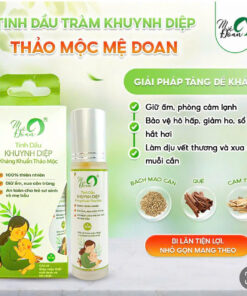 Tinh Dầu Tràm Khuynh Diệp Thảo Mộc Mẹ Đoan 10ml – Giữ Ấm, Giảm Ho, Bảo Vệ Hô Hấp, Xua Muỗi An Toàn Cho Bé Và Mẹ Bầu