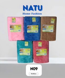 Khăn Tắm Siêu Mềm Cao Cấp NATURE N09 – Kích Thước 70x140cm, Thấm Hút Cực Tốt, Mềm Mịn Cho Da Nhạy Cảm, Dùng Cho Bé & Người Lớn